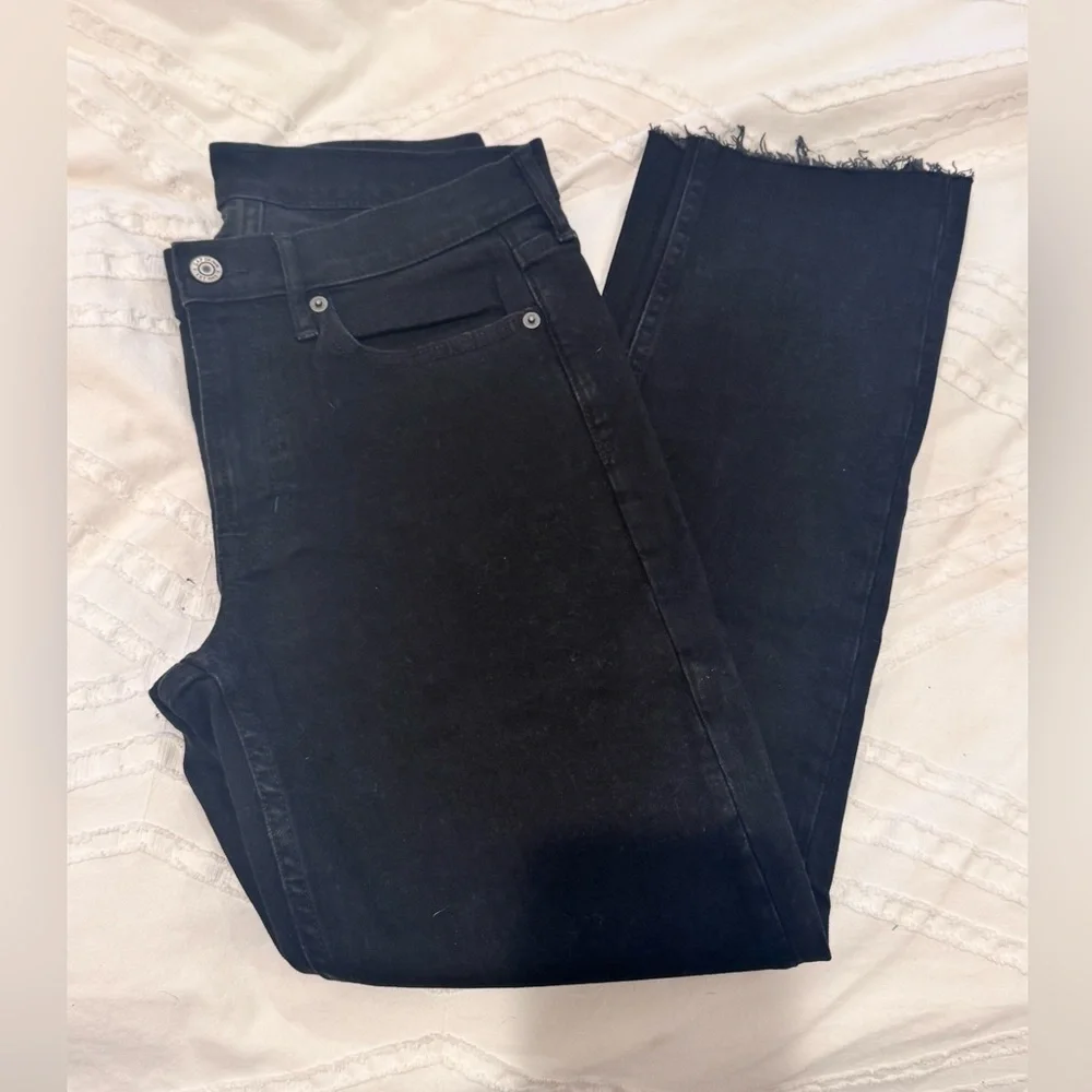 GAP High Rise Vintage Slim Jeans - Black - 28 (6) - Picture 6 of 13
